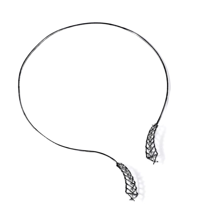 Girocollo 'Cornucopia' argento SPINAE | CL CRNCAGN